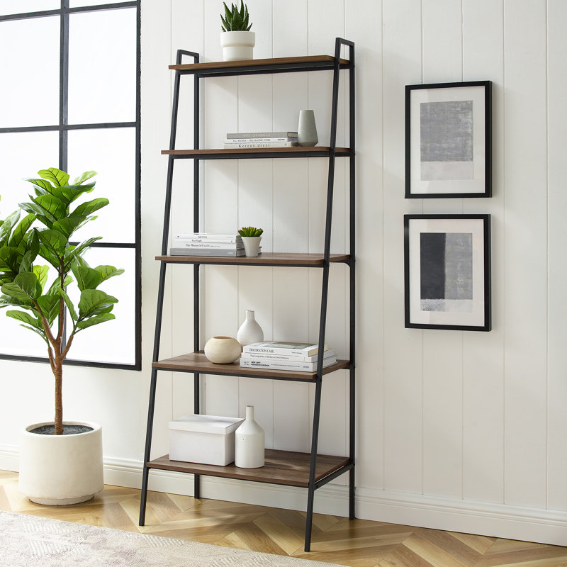 Foundstone™ Diego 72" H x 28" W Metal Ladder Bookcase & Reviews Wayfair.ca
